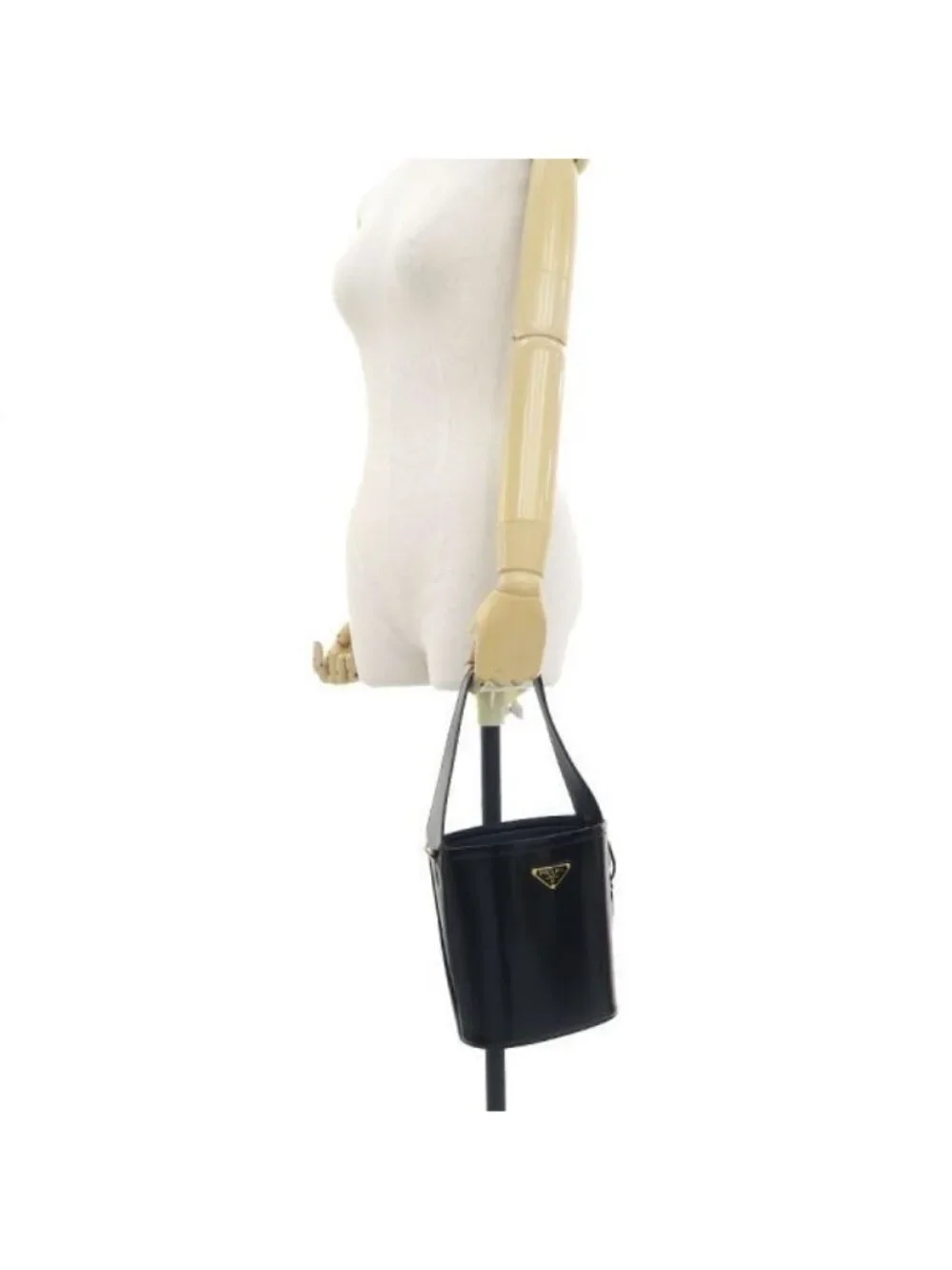 Prada Leather Bucket Tote